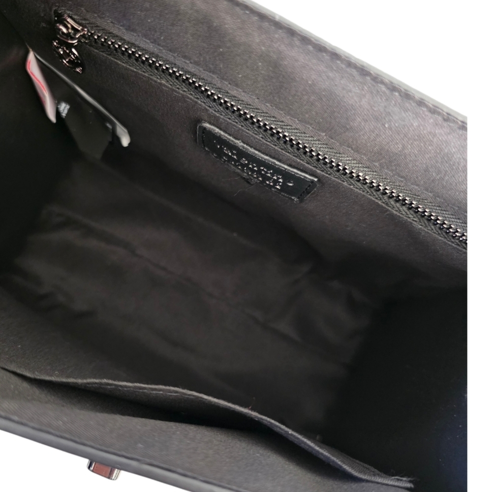 Valentino Orlandi Satchel Crossbody NWT - Gunmetal Harware - Picture 5 of 9
